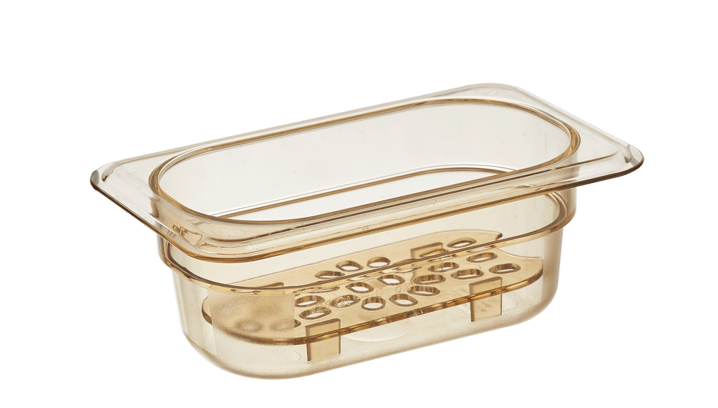 PAN GN1/9 HIGH TEMP – NSF Certified Flat Bottom GN Pan -40°C to 190°C 3 Depths