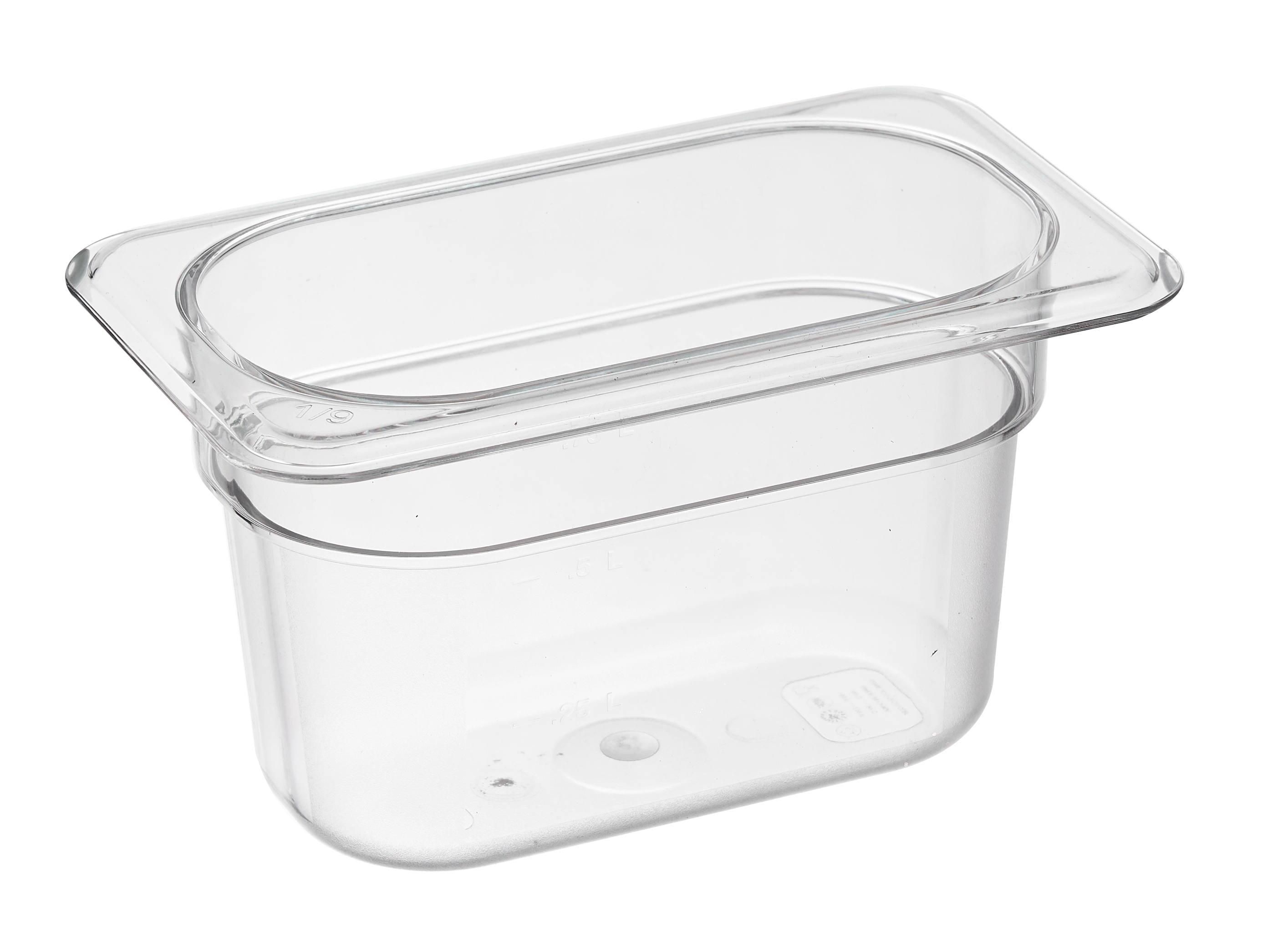 PAN GN1/9 AMB TEMP – NSF Certified Polycarbonate GN Pan 3 Depths