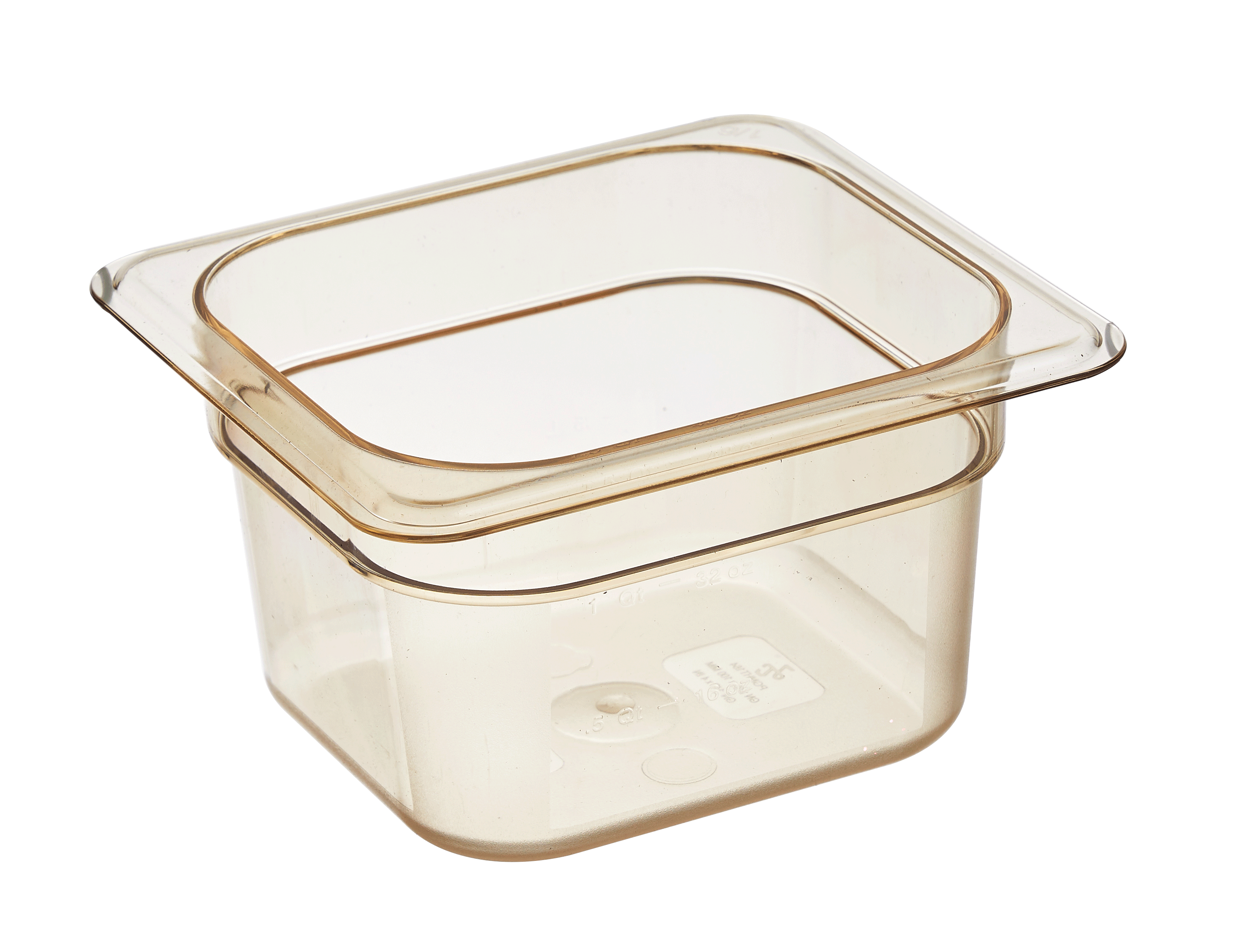 PAN GN1/6 HIGH TEMP – NSF Certified Flat Bottom GN Pan -40°C to 190°C 3 Depths