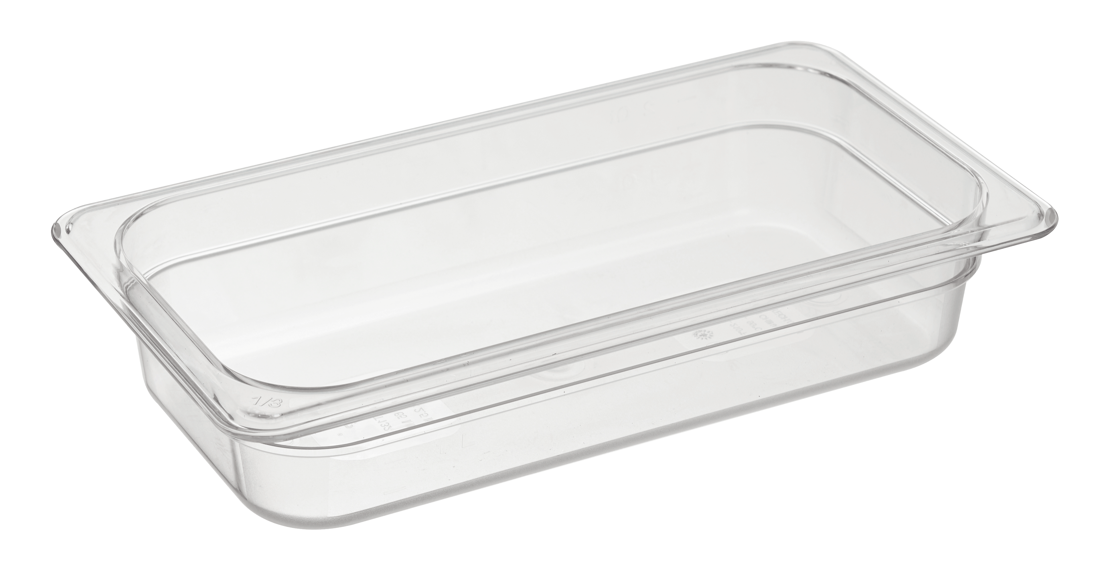 PAN GN1/1 AMB TEMP 2.5" – NSF Certified Polycarbonate Full Size Pan 525x321x65mm