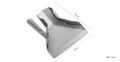 FRIES SCRAPER Single Handle – NSF Certified French Fry Scoop 230×200×45mm