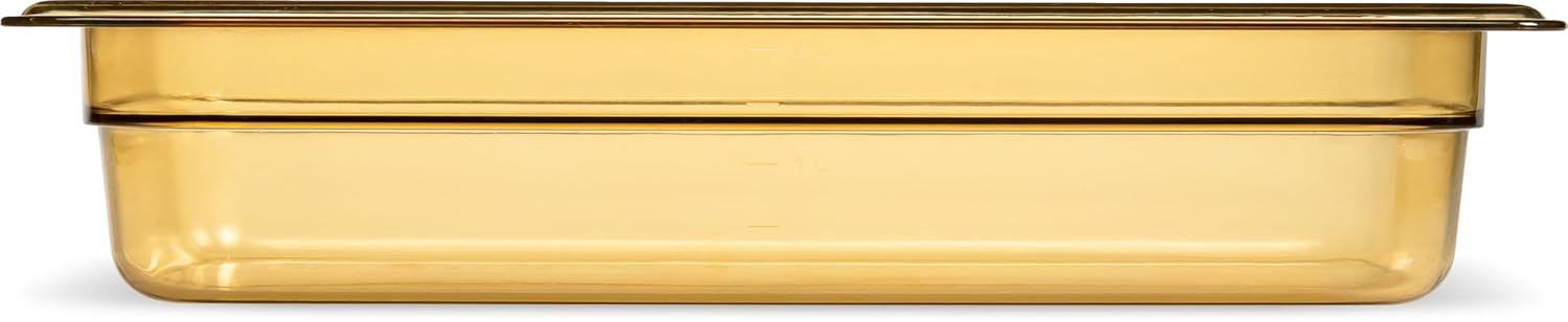 PAN GN1/1 HIGH TEMP 2.5" – NSF Certified Flat Bottom GN Pan 525x321x65mm