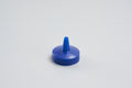SINGLE TIP REPLACEMENT CAP FOR SQUEEZE DISPENSER,BLUE,WIDE