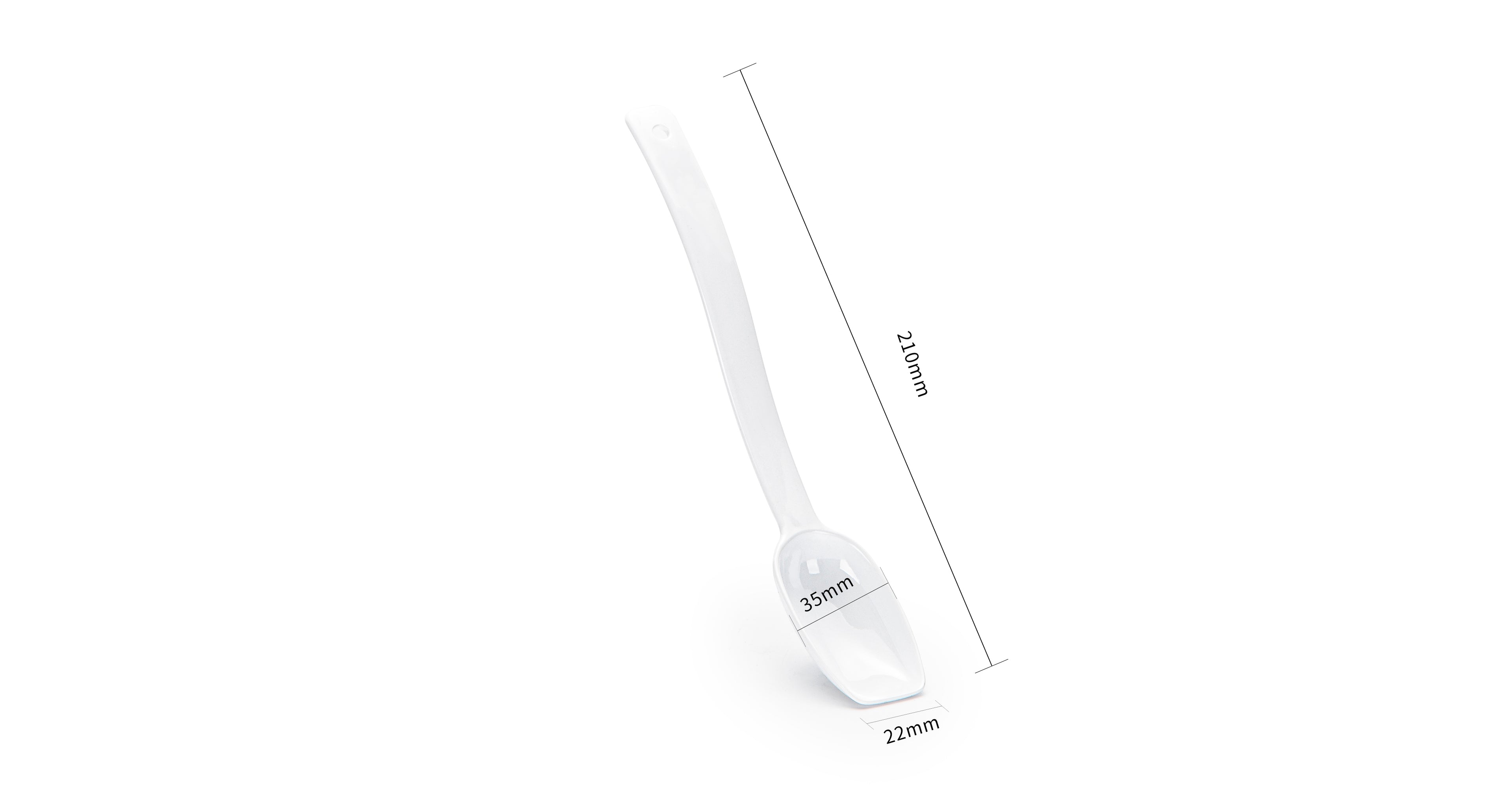 SUNDAE SPOON – Ice Cream Buffet Spoon 1/4oz 1/2oz 1oz – 3 Sizes