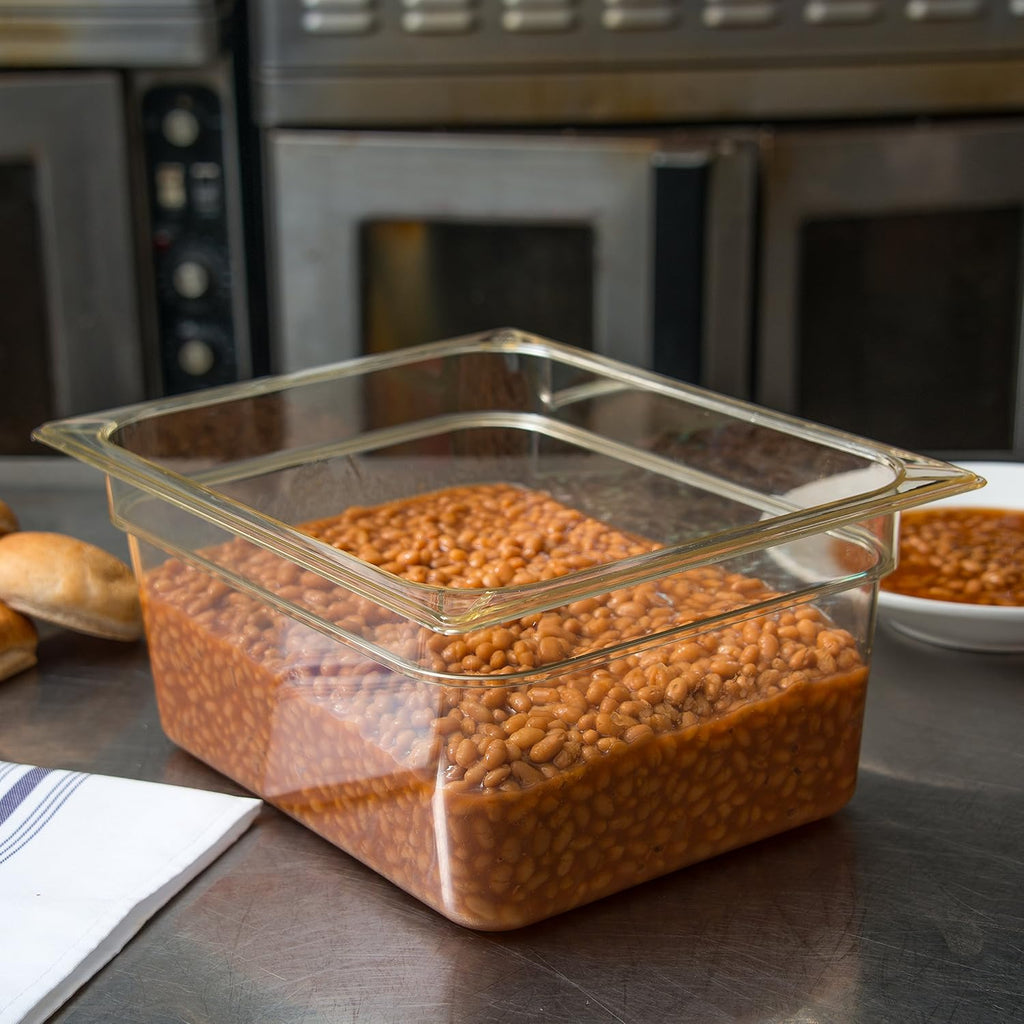 PAN GN1/6 HIGH TEMP – NSF Certified Flat Bottom GN Pan -40°C to 190°C 3 Depths